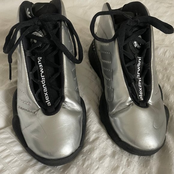 ADIDAS ORIGINALS X ALEXANDER WANG FUTURESHELL PLATINUM METALLIC - Picture 5 of 6